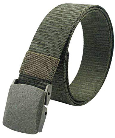 Kswlwccpp Gürtel Herren Leder: Vintage Breit Lang 125 Cm Ledergürtel Herren-Gürtel Automatik Schwarz mit Schnalle Herren Gürtel Arbeitsgürtel Ohne Löcher Elastisch Leder Gürtel Leather Belt