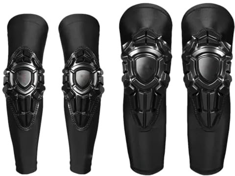 Rodilleras protectoras suaves para motocicleta, coderas, transpirables, para motocross, rodilleras, coderas, talla XL