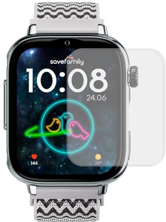 Save Family Protector de Pantalla para SaveWatch Plus 2 | Protección Ocular, Alta Resistencia, Pantalla HD, Resistente a Manchas