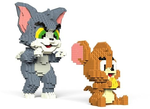 Lempefe Micro Building Blocks Set di 2016 Mini Blocchi da costruzione classici dei cartoni animati giocattoli fai da te per bambini e adulti