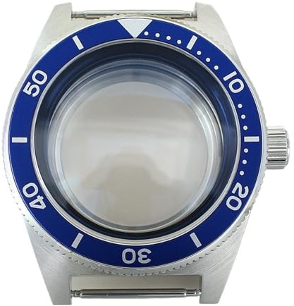 1 st 40 mm herrklocka AR Safirglas Vattentät for 62MAS NH35 NH36 NH34 NH38 4R36 Urtavla 28,5(Style 9)