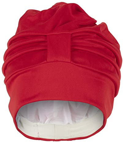 Fashy 3473 Turban de Natation en Tissu avec Bande Velcro pour Femme Rouge Rouge