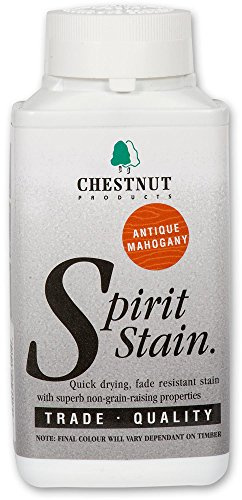 CHESTNUT PRODUCTS SSAM500 Wood Spirit Stain Antique Mahogany, 500ml