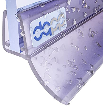 Joint de douche DQ-PP 90cm | Joint pour porte en verre de 6mm - 8mm d'épaisseur | UK12 | Cabines de douche paroi de douche étanche