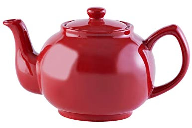 Price & Kensington Large Brights Red Porcelain Tea Coffee 6