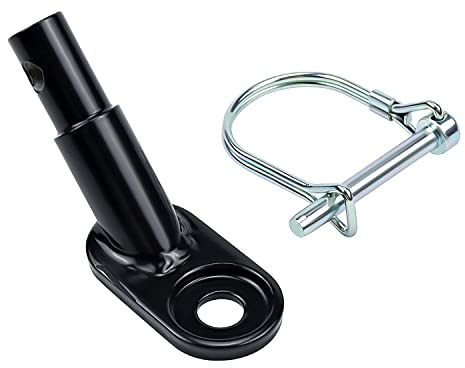 Bike Trailer Hitch Connector Coupler Bicycle Adapter for Children's Trailers,Cargo and Pet Bicycle Trailers,Black Adapter Accessories by Cenipar