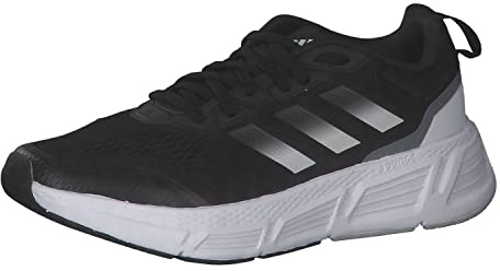 Adidas Questar Shoes, Zapatillas para Correr Hombre, Core Black/Cloud White/Grey Two, 46 2/3 EU