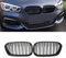 Gangying F20 Grille,Front Kidney Grill for BMW 1 Series F20 F21 Grille LCI 2015 2016 2017 2018 Double Bridge Grill Gloss Black