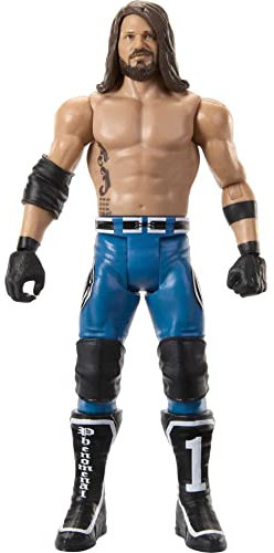 Mattel WWE AJ Styles Top Picks Actionfigur, Sammlerstück mit 10 Gelenkpunkten & lebensechten Details, 15,2 cm