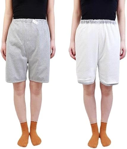 Erwachsene Inkontinenz Unterwäsche für Bettnässen für Männer und Frauen, atmungsaktive und waschbare Urinauslass-Schutzhose für ältere Menschen