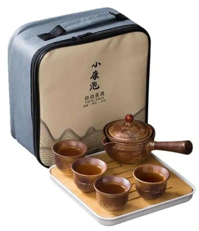 Teaware Tea Set Tea Infusers For Loose Tea Gong FU Tea Sets Portable Teapot Set With 360 Rotation Tea Maker And Infus