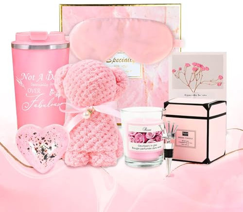 Valentinstag & Geburtstag Tasse Geschenk für Freundin, Muttertag - Weinbecher mit Geschenk für Frauen