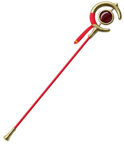damdos Puntello di Halloween 145 cm Frieren Staff Frieren Cosplay Sword, Frieren Journey Walking Stick Beyond Cosplay Prop Costume Prop Regali di Compleanno, Frieren Staff, 145 cm