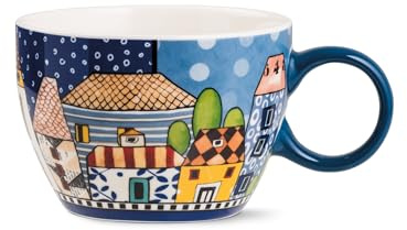 Egan Tazza Colazione Paese Mio Blu Ml.460