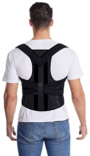 Rückenkorrektor, Verstellbarer Haltungskorrektor, Rückenstütze, Schulter-Rückenbandage, Haltungskorrektur, Wirbelsäule, Haltungskorrektur, Haltungsfixierer, Gesundheit und Entspannung