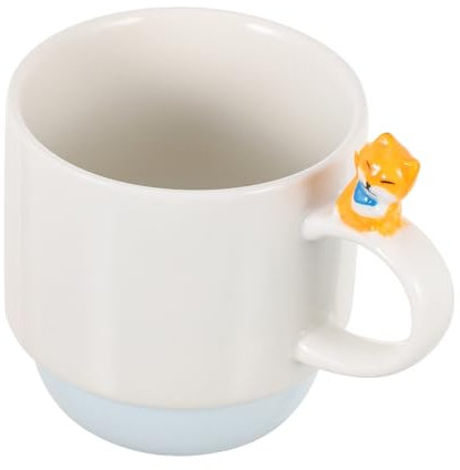 Mikinona 1 Pezzo boccale in ceramica tazza Tazze contenitore per il tè in ceramica Blue