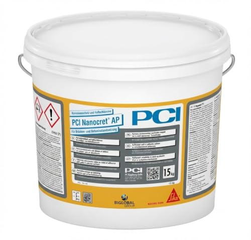 PCI Nanocret AP 15 kg Protection contre la corrosion et boues adhésives pour constructions en pont et béton Sika