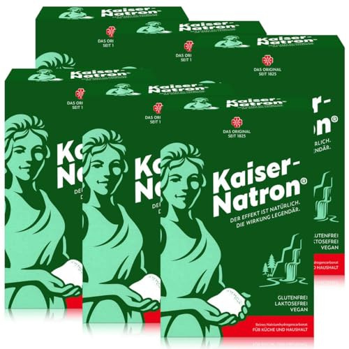 6er Pack HOLSTE Kaiser Natron Natriumhydrogencarbonat, 6x 250g
