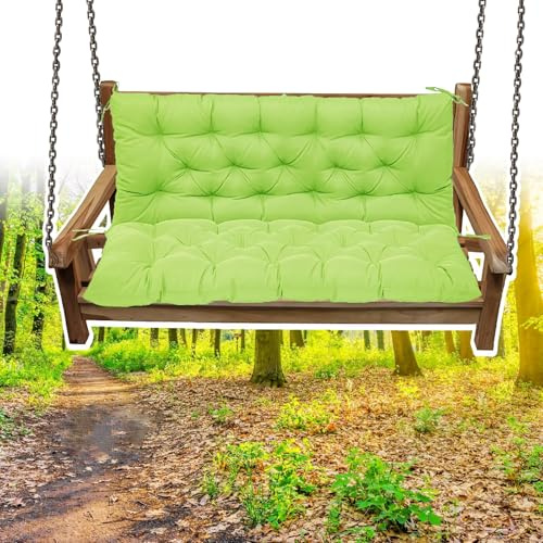 Cuscino di ricambio per dondolo impermeabile di alta qualità, imbottitura spessa 10,2 cm per adattarsi universalmente su sedie da esterno, panche, altalene, sedie da giardino, resistenti e