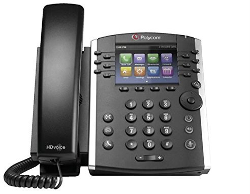 Polycom VVX 410 HD Business Media IP-Tischtelefon optimiert für SFB (ohne Netzteil)