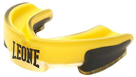 LEONE 1947, TOP GUARD Mundschutz, Unisex-Erwachsene, Gelb, Taglia Unica, PD513