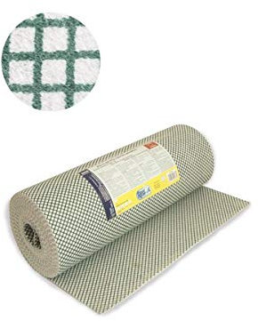 Hilados Rollo Bayeta Cruces Universal 8M, Blanco, Única