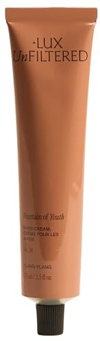 + Lux Unfiltered N°24 Fountain of Youth Age Defying Hand Cream for Women & Men - Moisturizing Hand Cream for Dry Cracked Hands - Lightweight & Fast-Absorbing - Vegan & Cruelty Free - Ylang Ylang