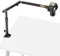viozon Overhead - Trípode para cámara, soporte de mesa, trípode de sujeción flexible, brazo de resorte de aleación de aluminio con cabezal de bola de 360°, interfaz de 1/4 pulgadas para cámara réflex