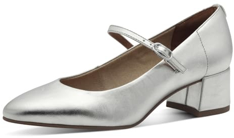 Tamaris Pumps Damen Vegan Elegant metallic,EU 39