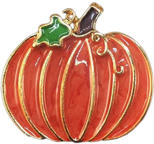 Broche Citrouille En, Épingle À Revers, Broche D'halloween, Badge Pour Thanksgiving, Automne, Décoration D'halloween