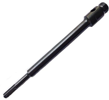 1 Pcs Thread Adapter for Diamond Drill Core Bits Male 1/2BSP to SDS Plus Thread Length 88mm 110mm 240mm Connection Convertor(Length 240mm)