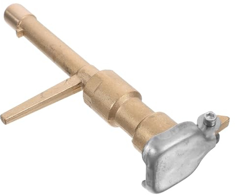 VICASKY Vanne D'arrosage Rapide en Cuivre 6 Points Filet Extérieur, Raccord D'eau pour Pelouse Enterrée, Prise D'eau Souterraine pour Jardin, Équipement D'irrigation Fiable et Solide
