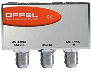 MIX2X TV-SAT MISCELATORE 2 INGRESSI 12-010