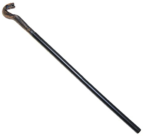 Bristol Novelty Bastón con serpiente de 3 piezas, multicolor, Talla única (BA2152)