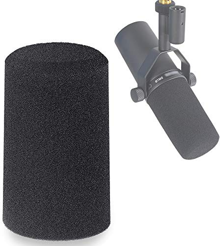 YOUSHARES SM7B Popfilter für Shure SM7B Mikrofon, SM7B Windschutzscheibe kompatibel mit Shure SM7B Dynamisches Gesangsmikrofon, RK345 und A7WS Windschutzscheibenersatz