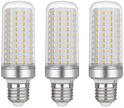 Lampadine LED a pannocchia E27, 20 W, AC175-265 V, non dimmerabili, 2200 lm, bianco caldo 3000 K, equivalenti a lampadine a incandescenza da 200 W, lampadina LED a risparmio energetico E27 per