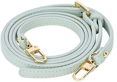 Pssopp Taschengurt Leder Handtasche Schulter Verstellbarer Gürtel Ersatzteil Tasche DIY Zubehör 107~125 cm (Zartes Grün)