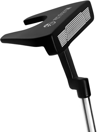 Mile High Life Putter de golf para hombre con agarre de alta calidad, putters diestros con línea de puntería, putter de golfista de nivel de entrada, alternativa económica a las principales marcas