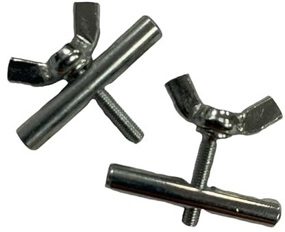 Vanilla Leisure Awning Rail Stoppers 2 Pack - Secure & Versatile Stainless Steel Awning Stopper for Caravans, Motorhomes & Campervans - Rail stoppers for Caravans Motorhome Canopies & Outdoors