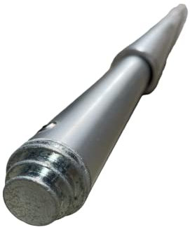 lasiprofi Rundsperrbalken Alu verstellbar Einsatzbereich: 1470 – 1980 mm | Sperrstange | eloxiertes Aluminium | mit Kombizapfen | für Airline- und Zurrschienen