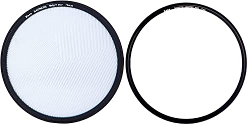 Kase 77mm Magnetic Bright Star Focus Focusing Tool/Filter inc Adapter Ring