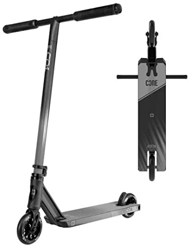 CORE CD1 Stunt-Scooter Park H=78cm Trick Tret Roller 110mm Rollen I ABEC 9 I für Anfänger I Ab 6 Jahren I (Schwarz)