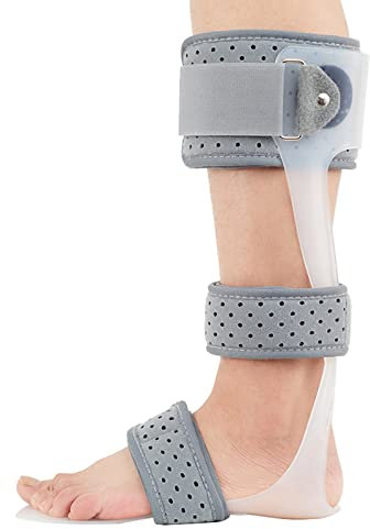 OHaGin Brace Drop Foot Support Splint, medizinische Knöchel-Fuß-Orthese Unterstützung Drop Foot Postural Correction Brace (rechts klein)