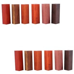 UPKOCH 12 Stk Stift Holz Woodcraft Stiftrohlinge Leerzeichen Füller Füllfederhalter Stift leer Stiftrohling aus stabilisiertem Holz Handbuch Material Kugelschreiber Holzstift Bauholz