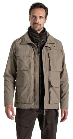 Craghoppers Mens NosiLife Adventure Jacket IV Hiking Coat Anti-Insect Sun Protection