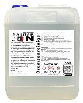 ANTIVIR ON Bremsenreiniger Entfetter Reiniger Montagereiniger Teilereiniger 1-25 Liter (25 Liter)