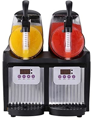 300W Doppio Serbatoio Granitore 2.5L Gelatiera 300W Scioglineve Macchina For Granita Frullati Ghiaccio Slusher Utensili elettrici, da giardino e manuali