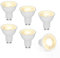 Dehobo Bombilla LED GU10, Bombilla de Luz Calida 2800K 6W (equivalente a 60 W) 480Lumen para Lámparas GU10, Decorativas para Salón, Dormitorio, Cocina, No Regulable, Paquete de 6