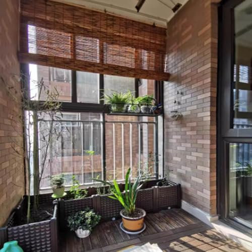 Bamboo Roller Blinds for Pergola Outdoor Decorative Curtain