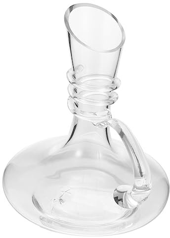 Garneck Decantador De Vino De Cristal Asa Aireador Rápido Para Vinos Para Hogar y Reuniones